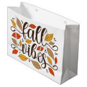 Herfst Vibes Groot Cadeauzakje (Voorkant Gekanteld)