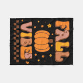 Herfst Vibes  Groovy Autumn Season Retro dan Fleece Deken (Voorkant (Horizontaal))
