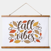Herfst Vibes Hangend Wandkleed (Voorkant)