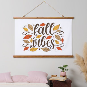 Herfst Vibes Hangend Wandkleed