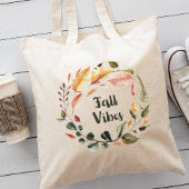 Herfst Vibes herfst Waterverf Canvas tas