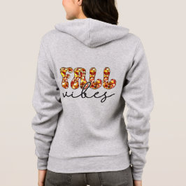 Herfst Vibes herfstbladeren print Hoodie