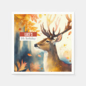 Herfst vibes Herten - Verjaardagsfeest - Servet (Voorkant)