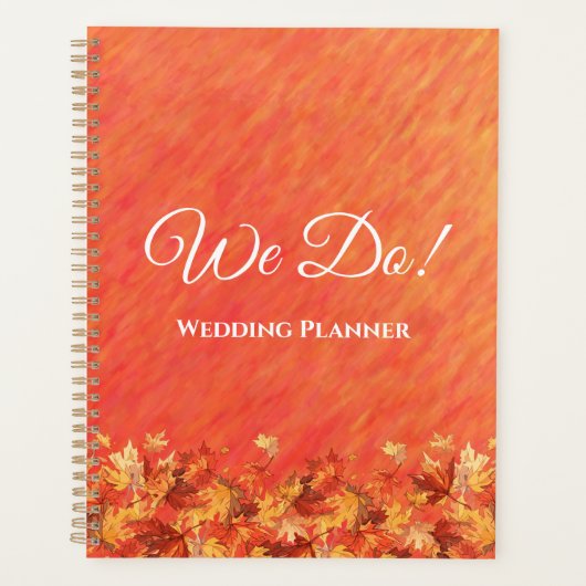 Herfst Vibes-Huwelijksplannen- Planner (Voorkant)
