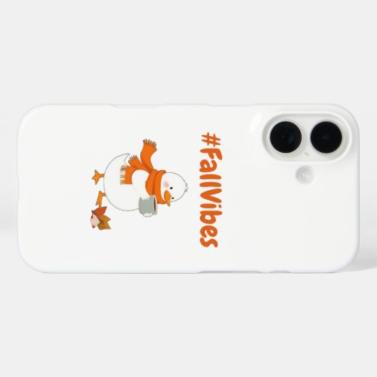 Herfst Vibes iPhone 16 Hoesje (Achterkant (horizontaal))