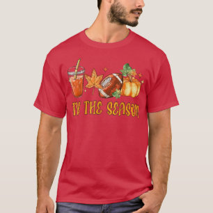 Herfst Vibes is het seizoen najaar Thanksgiv T-shirt