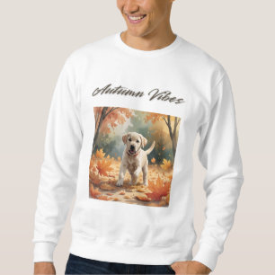 Herfst Vibes Labrador Puppy Sweatshirt