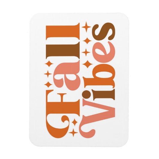 Herfst Vibes Magneet (Verticaal)