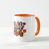 Herfst Vibes Mok (Voorkant rechts)