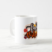 Herfst Vibes Mok (Voorkant links)