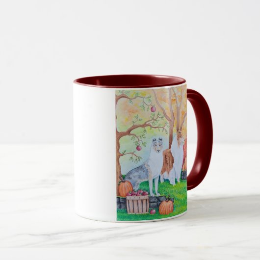 Herfst Vibes Mok (Voorkant rechts)