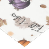 Herfst vibes naadloos patroon tafelkleed (Gekanteld)