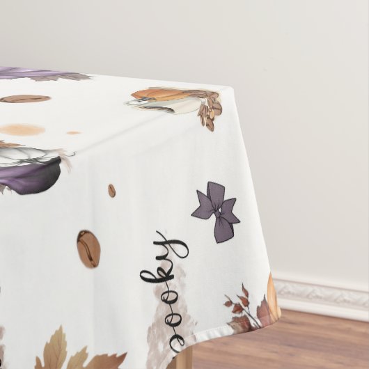 Herfst vibes naadloos patroon tafelkleed (Voorbeeld)