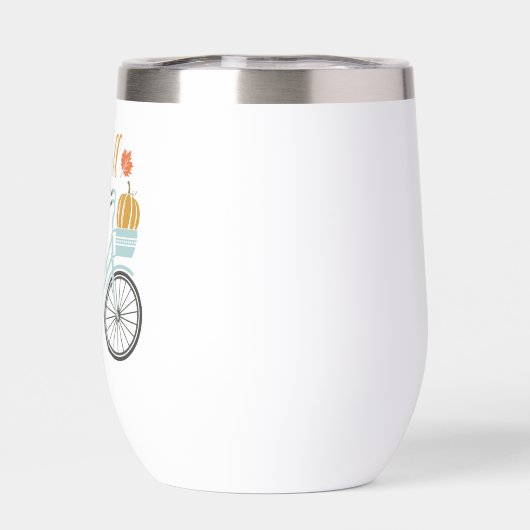 Herfst vibes op de fiets (Achterkant)