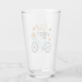 Herfst vibes op de fiets glas (Achterkant)