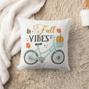 Herfst vibes op de fiets kussen