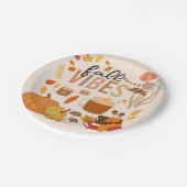 Herfst Vibes Papieren Bordje (Gekanteld)