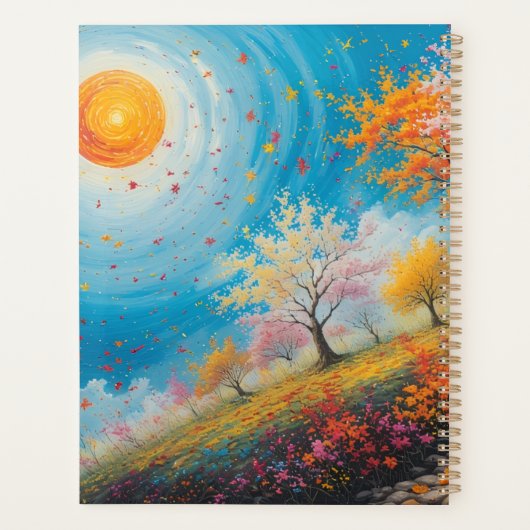 Herfst Vibes Planner – Autumn-Inspired Organizer (Achterkant)