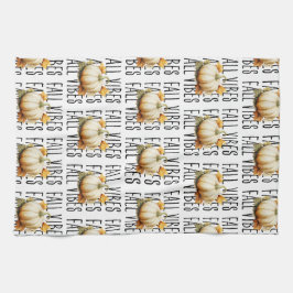 Herfst Vibes Pompoen | herfst Theedoek