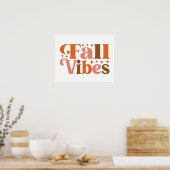 Herfst Vibes Poster (Keuken)