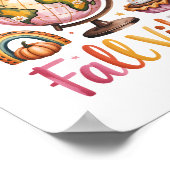 Herfst Vibes Poster (Hoek)