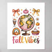 Herfst Vibes Poster (Voorkant)