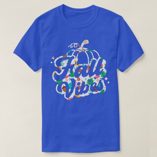Herfst Vibes Pumpkin Spice Pumpkin Patch herfst da T-shirt (Design voorkant)