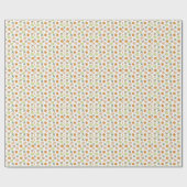 Herfst Vibes Pumpkin Theme Cadeaupapier (Vlak)