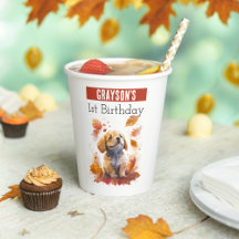 Herfst vibes Puppy - 1e verjaardag -