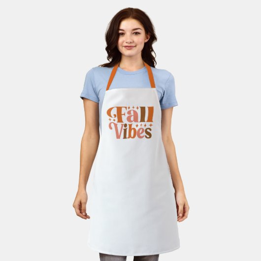 Herfst Vibes Schort (Gedragen)