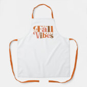 Herfst Vibes Schort (Voorkant)