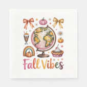 Herfst Vibes Servet (Voorkant)
