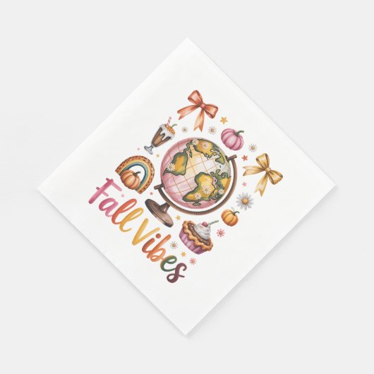 Herfst Vibes Servet (Hoek)