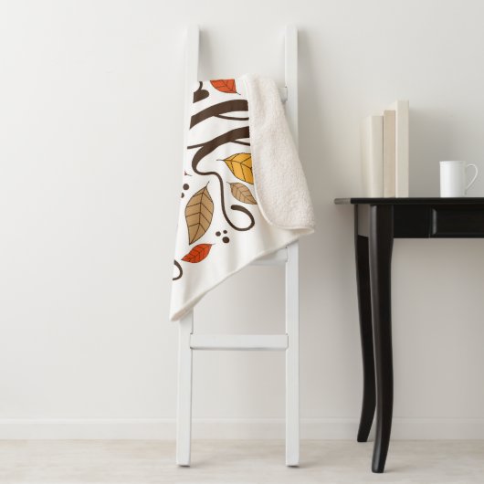 Herfst Vibes Sherpa Deken (In situ)