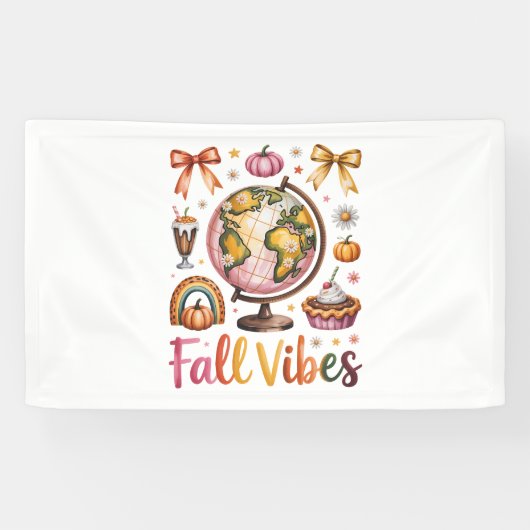 Herfst Vibes Spandoek (Horizontaal)