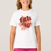 Herfst Vibes T-shirt (Voorkant)