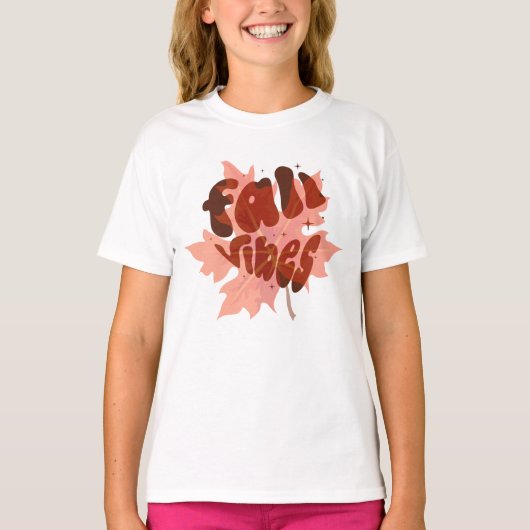 Herfst Vibes T-shirt (Voorkant)