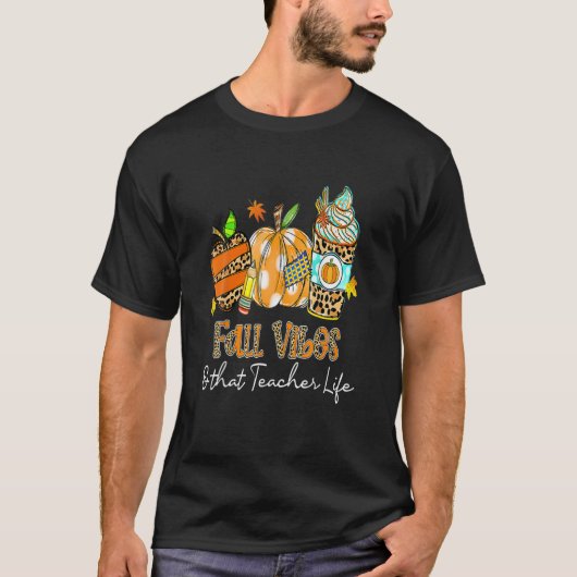 Herfst Vibes T-shirt (Voorkant)
