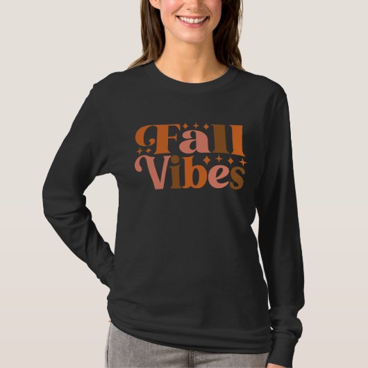 Herfst Vibes T-shirt (Voorkant)