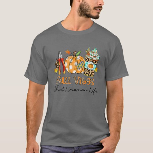 Herfst Vibes T-shirt (Voorkant)