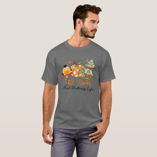 Herfst Vibes T-shirt (Voorkant volledig)