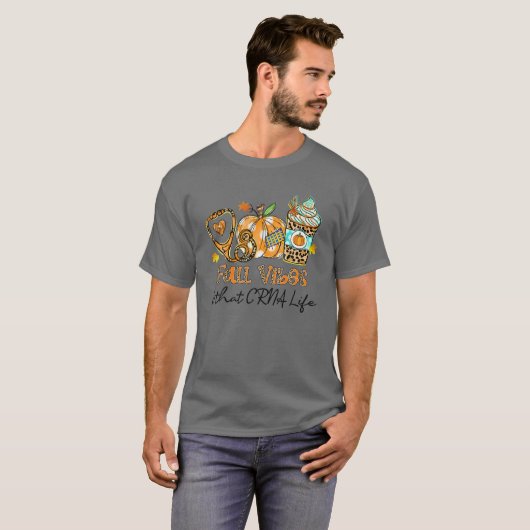 Herfst Vibes T-shirt (Voorkant volledig)