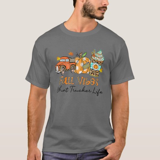 Herfst Vibes T-shirt (Voorkant)