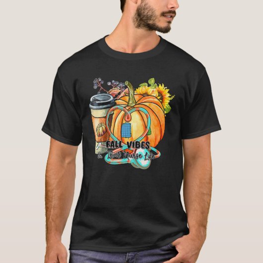 Herfst Vibes T-shirt (Voorkant)