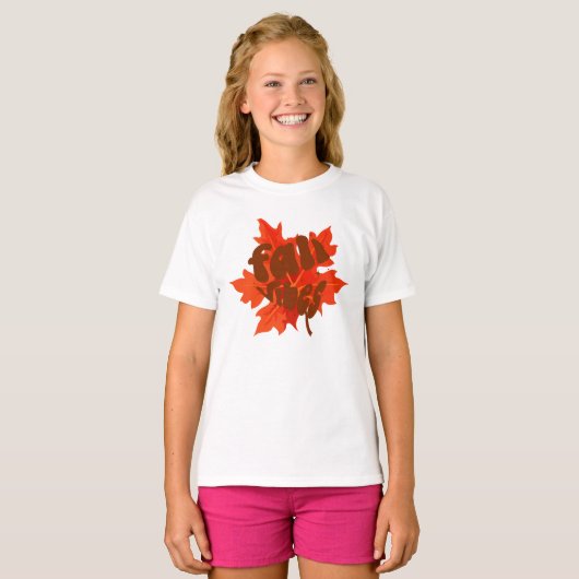 Herfst Vibes T-shirt (Voorkant volledig)