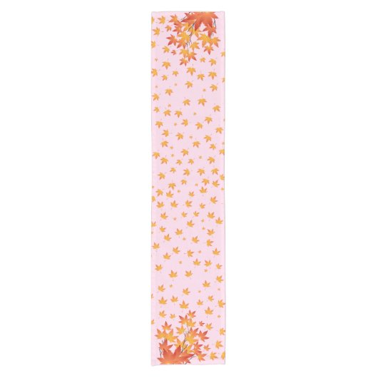 Herfst Vibes Table Runner Korte Tafelloper (Voorkant)