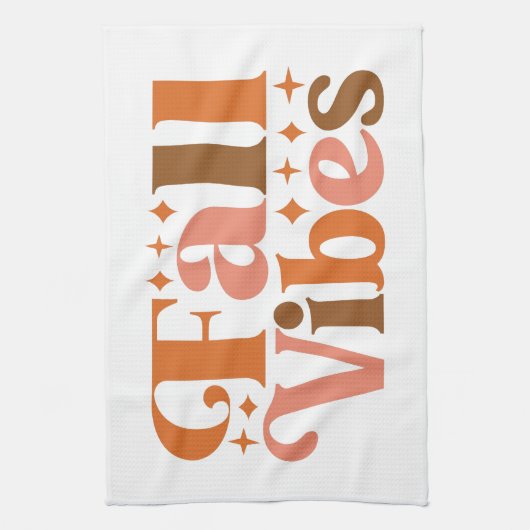 Herfst Vibes Theedoek (Verticaal)