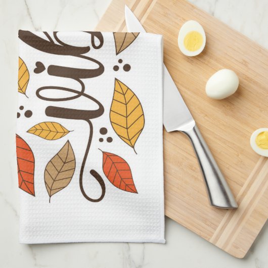 Herfst Vibes Theedoek (Quarter Fold)