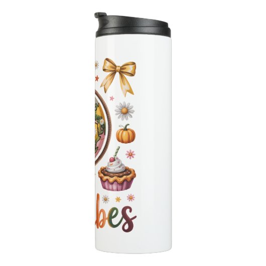 Herfst Vibes Thermosbeker (Geroteerd rechts)