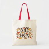 Herfst Vibes Tote Bag (Voorkant)